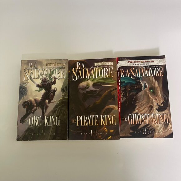 R.A. Salvatore | Transitions Trilogy (Forgotten Realms - Dungeons & Dragons)📚 P - Picture 2 of 7